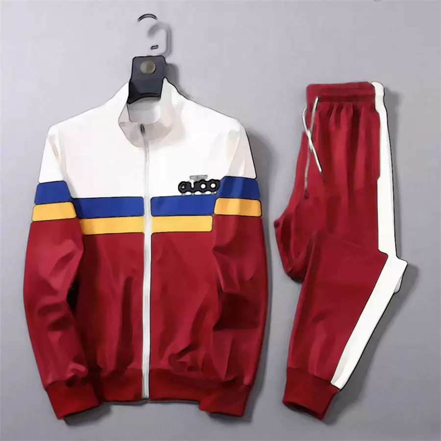 

lassic printing outfits mens tracksuit sweat suits sports suit men hoodies designer casual jackets jogger sporting set m3xl g7zf
