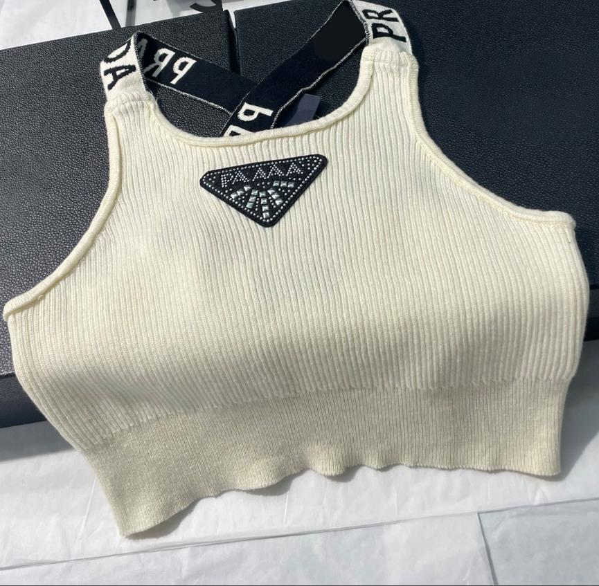 

Tanks Summer Sexy Crop Top Slim Tops Sleeveless Workout Vest Ladies Good Quality Tank 4 Colors, White