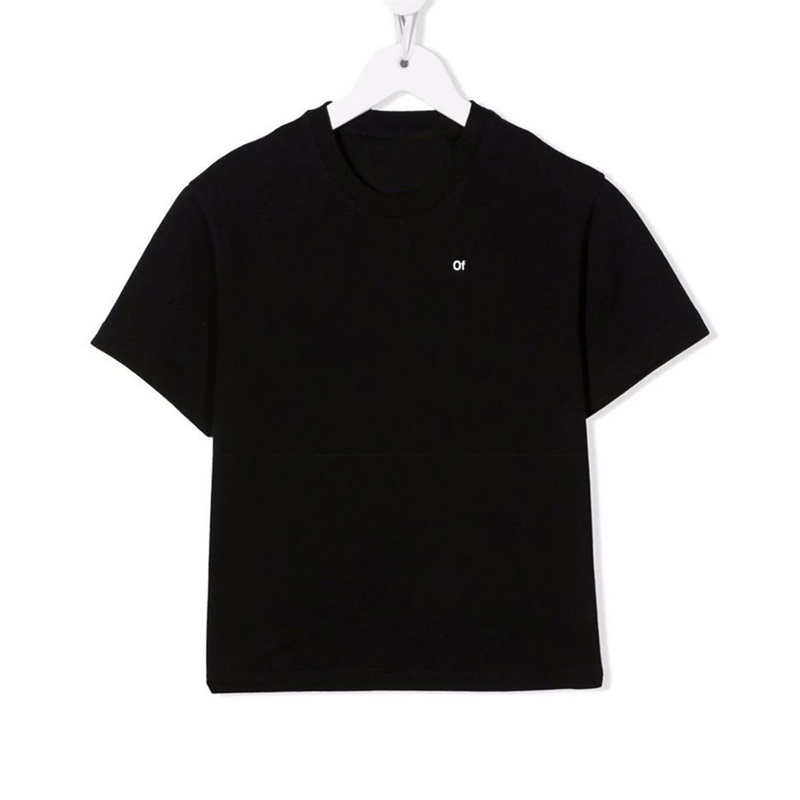 

Fashion Baby Kids Designer Shirts Classic Brand Short Sleeve Childrens Summer Clothing Boys Clothes Childrens Holiday Cool Tops, Black