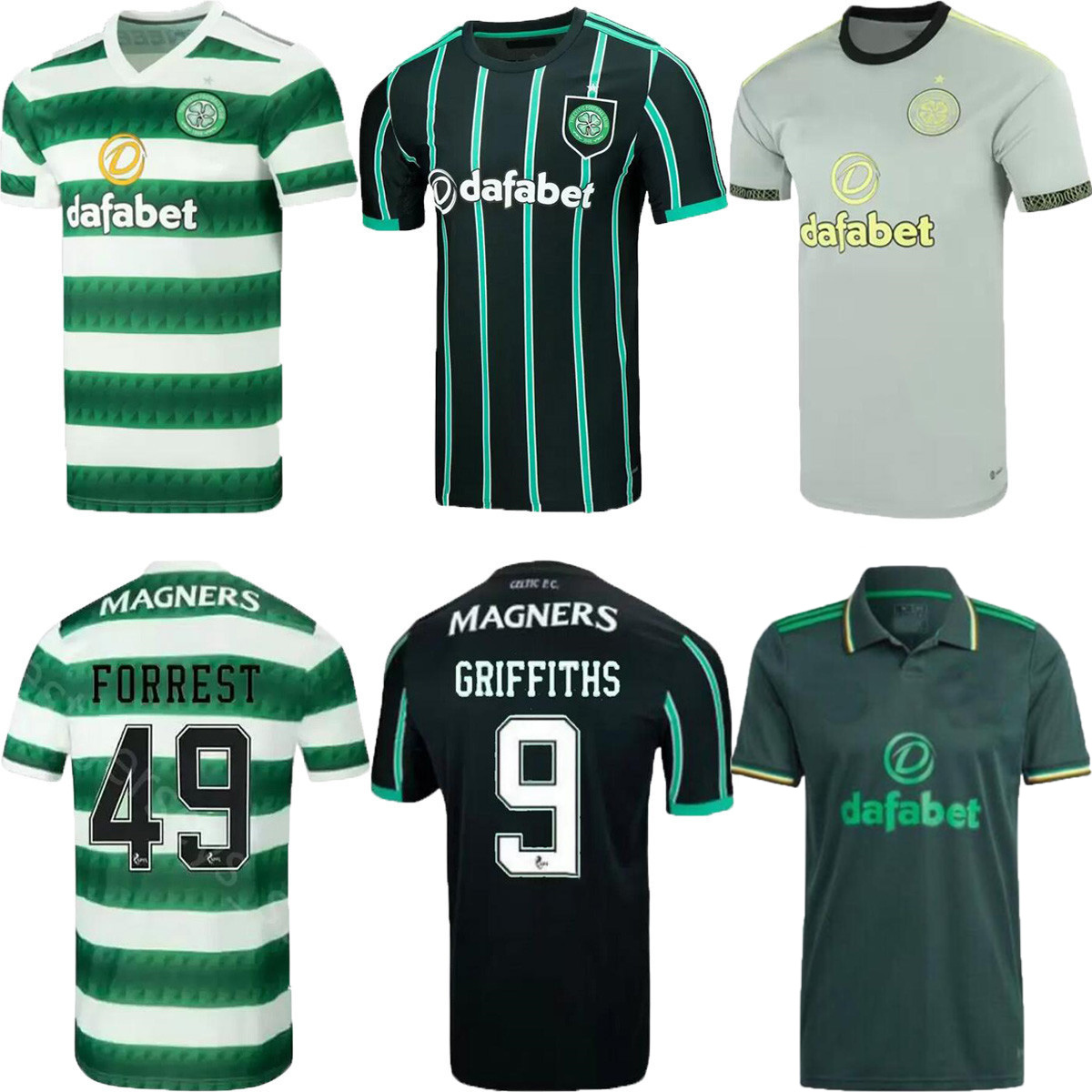 

2023 Celtic Fourth soccer jerseys home 4th KYOGO JOTA AJETI 22 23 Mens Kids ABADA MCGREGOR TURNBULL STARFELT CARTER-VICKERS football shirt man kids kit