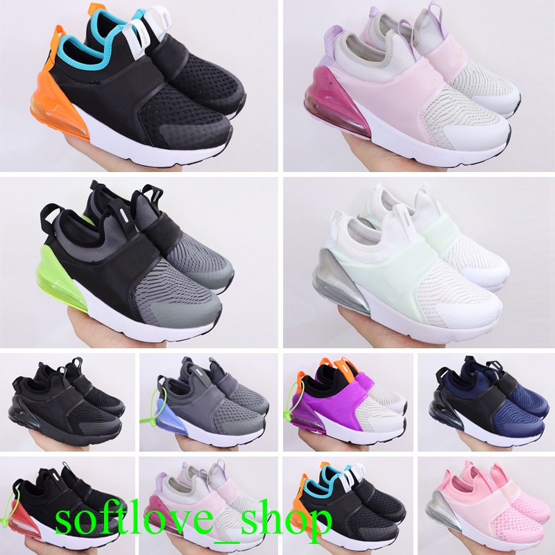 

2023 outdoor shoes Cushion Rainbow BE TRUE Shock Kids Running Shoes Fashion black Casual Sports Shoes free shipping Sneakers, Free socks