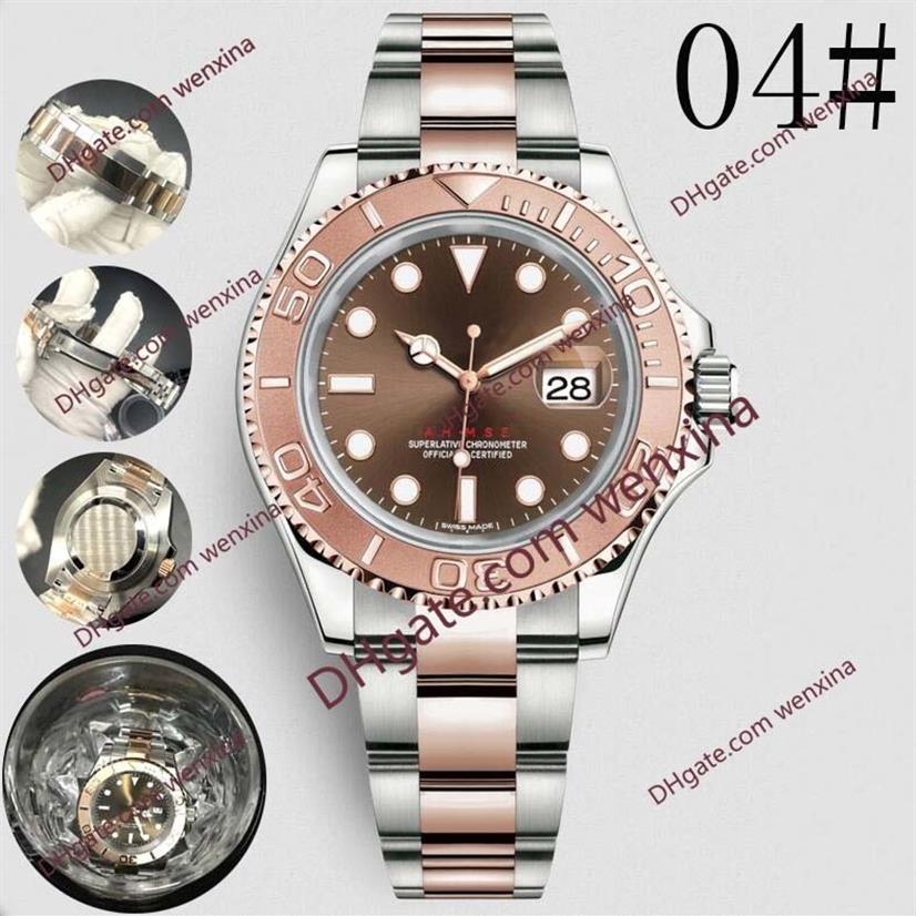 

Top watch Men 40mm Automatic high quality Watch Stainless SteelWaterproof Super Luminous Mens Mechanical Orologio di Lusso Wristwa228I, 10