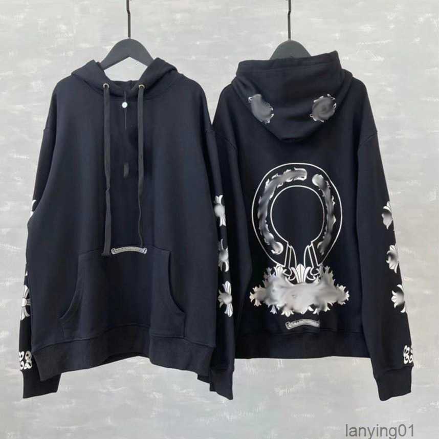 

Ch Men' Hoodies Sweatshirts Winter Men Print Pullover Chrome Hooded Hearts Mens Arm Ch Loose Chromeheart Sanskrits, 32
