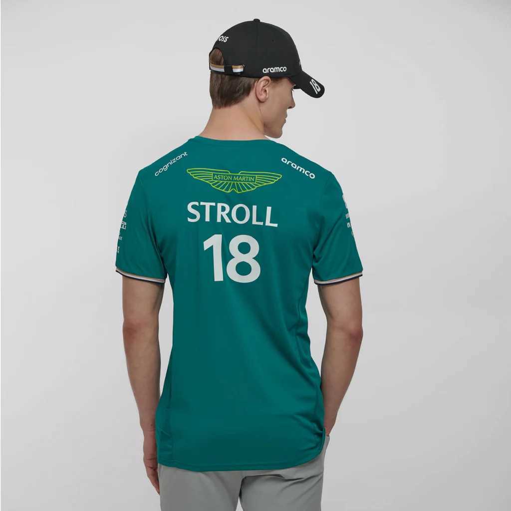 

Men' T-shirts New Aston Martin F1 Team Spanish Racing Driver Fernando Alonso and Stroll Oversized Formula Tees, Etsrb2312112