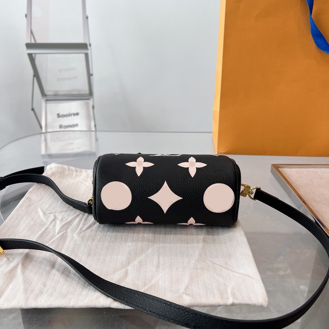 

new womens designer Pillow bags luxury embossed crossbody bag shoulder bag leather wallet ladies, Black