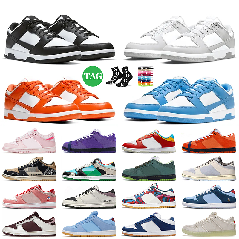 

Women Men Designer casual Shoes Low Panda OG Original Coast UNC Purple Orange Lobster Sneakers Chunky Loafers Lows AE86 dhgate Trainers, B45 mummy 36-45