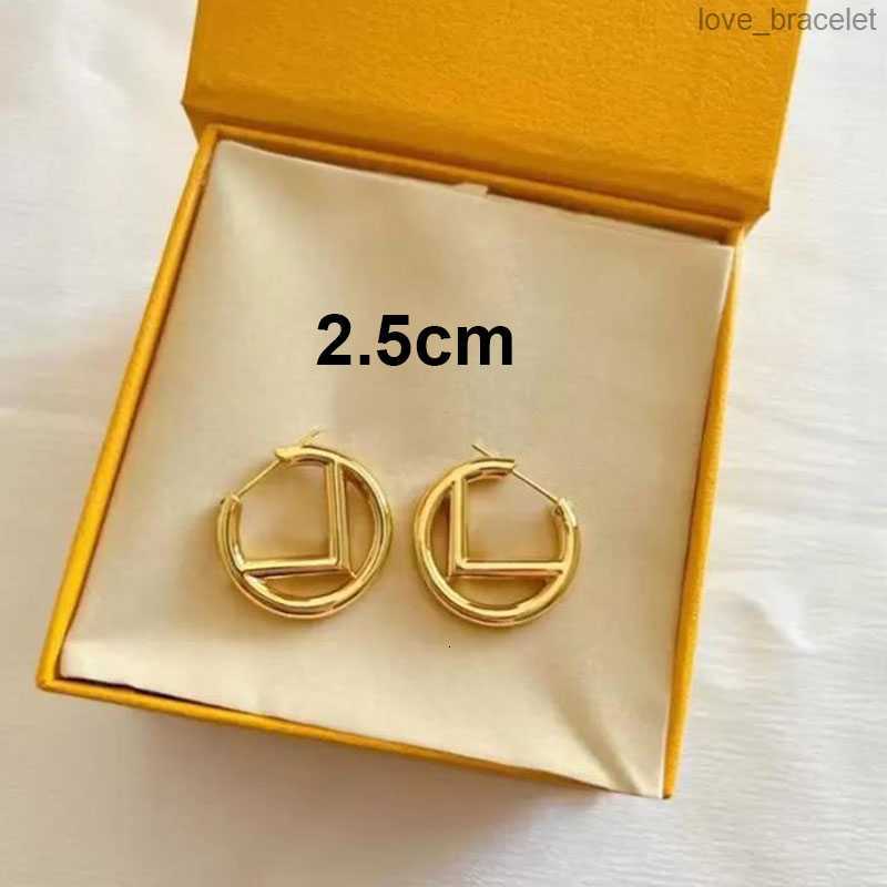 

Women Hoop Earrings Premium Gold Diamond Earring Designer Stud Earring Luxury Hoops Brand Letter Design Earrings F Fashion Jewelry With Box