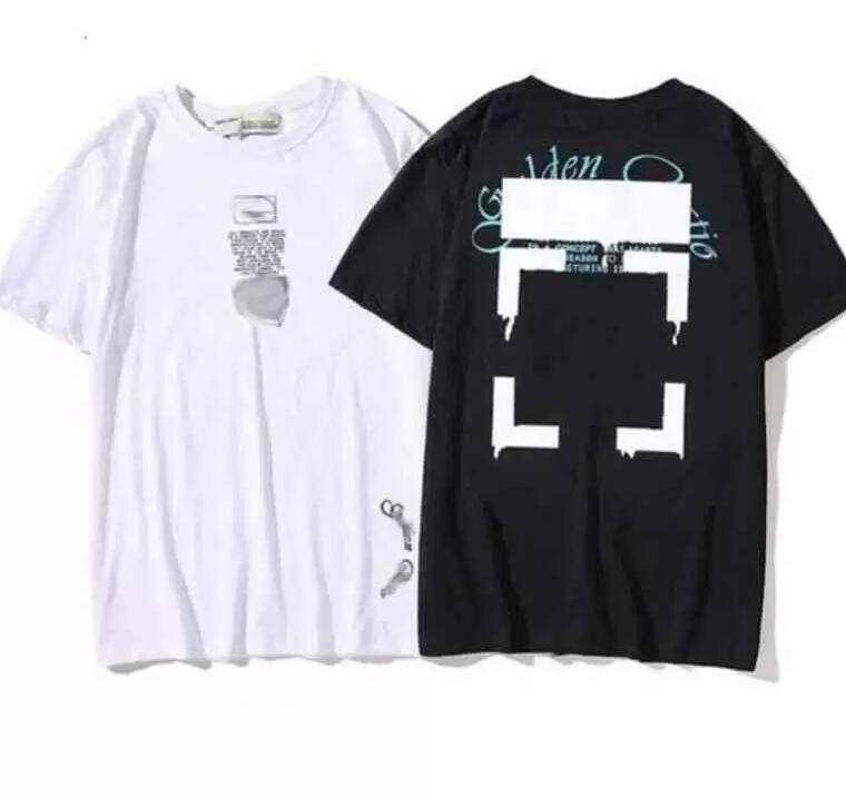 

Offs Men's T-shirts Offs White Tees Arrow Summer Finger Loose Casual Short Sleeve T-shirt for Men and Women Printed Letter x on the Back Print Oversize X7Ry8T, Add postage