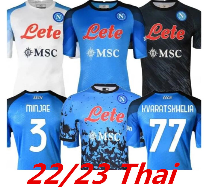 

Maglia Napoli soccer jerseys 2022 2023 Halloween special shirt KVARATSKHELIA MINJAE maillot naples kid ZIELINSKI H.LOZANO OSIMHEN POLITANO football shirts 999, Red