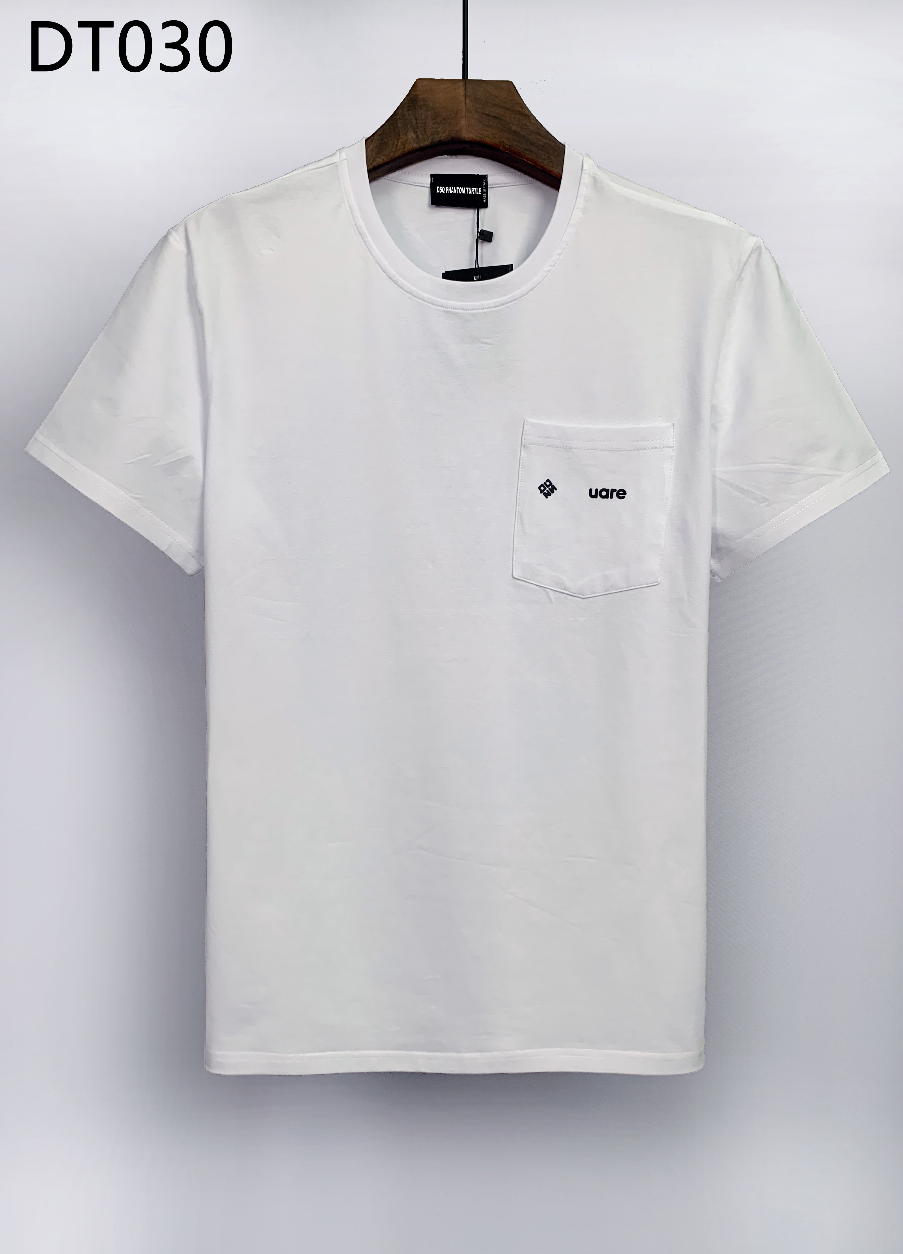 DSQ PHANTOM TURTLE Men's T-Shirts Mens Designer T Shirts Black White Back Cool T-shirt Men Summer Italian Fashion Casual Street T-shirt Tops Pl
