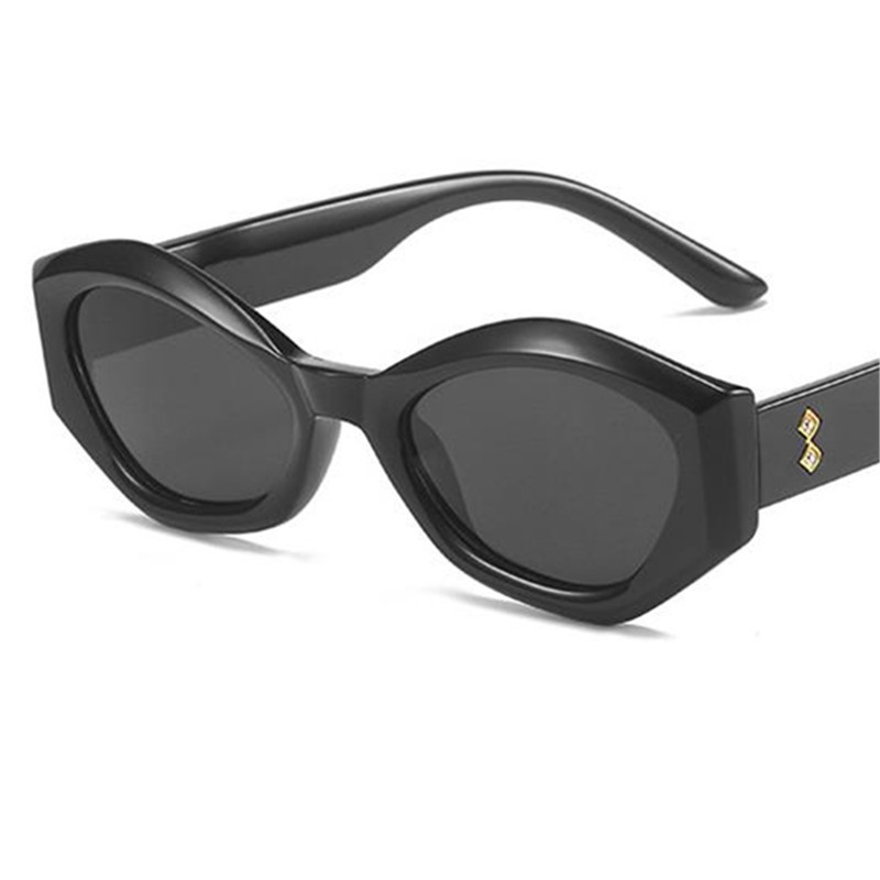 

Women Sunglasses Temperament Sun Glasses Anti-UV Spectacles Cat Eye Eyewear Retro Eyeglasses Ornamental 7 Colors Available