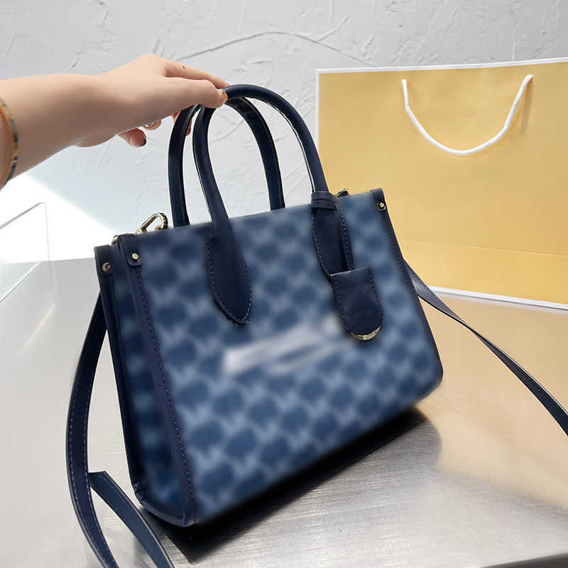 

Woman Designer Bag Fashion mickbag Shoulder bags Luxury Handbags Crossbody Women Simple Big Cross Leather tote bag Wallet 03100919, Mirkbag-blue1-26x20cm