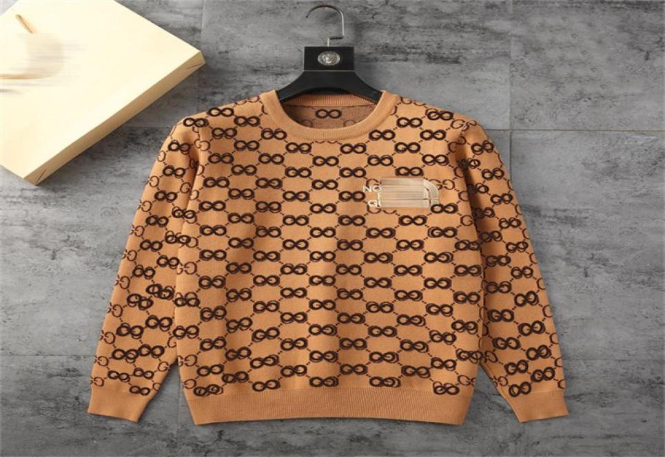 

Brand designers design fashionable men039s sweaters leisure long classic luxury plaid pullover a variety of styles and women09409935