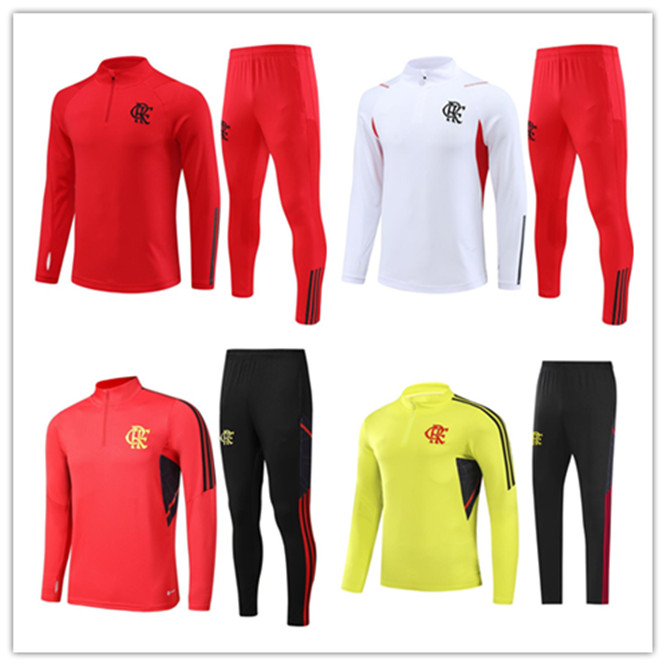 

22 23 Flamengo mens kids soccer tracksuit football jerseys maillot chandal futbol survetement jersey sets kit 2022 2023 GABI DAVID training suit sportswear