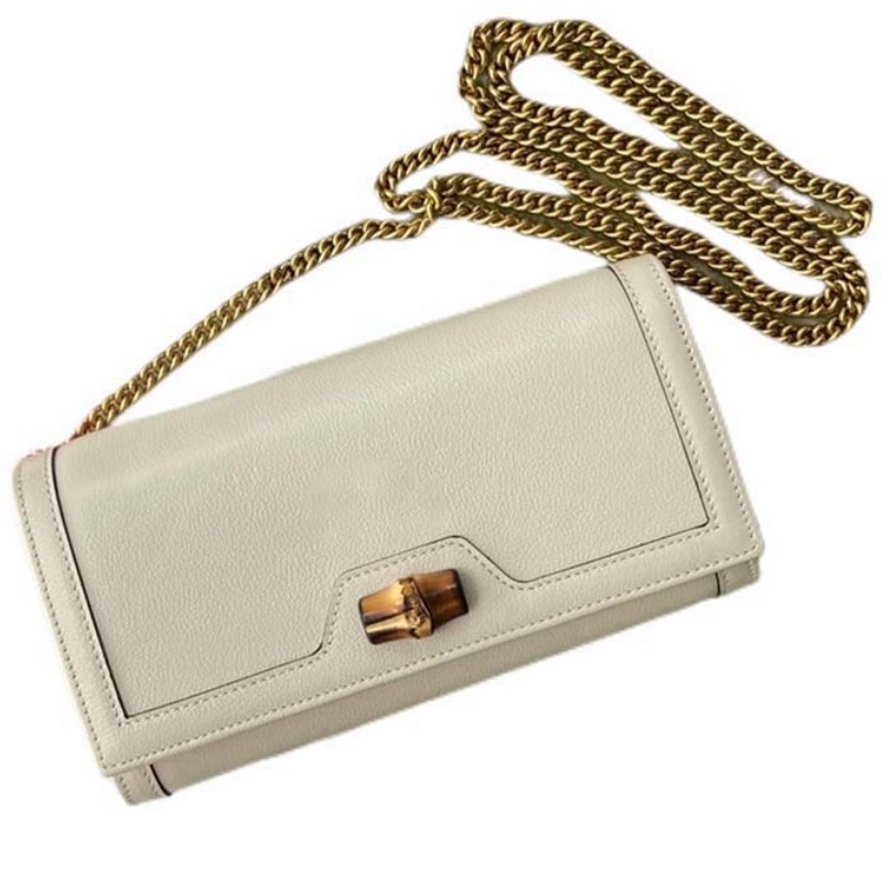 

Designer bags handbags purses bag fashion handbags metal chain messenger fashion bag luxury crossbody tote wallet shoulder cross body purse bamboo buckle design, White