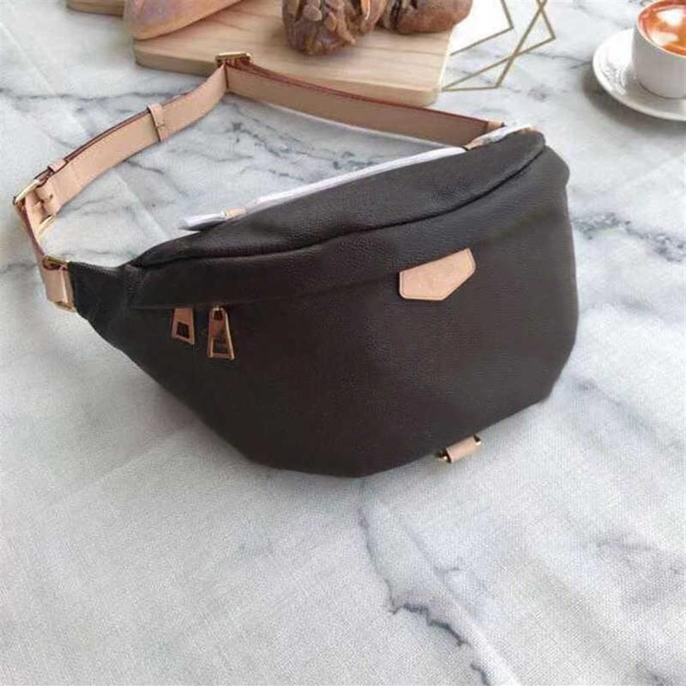 

2019 Newest Stlye Bumbag Cross Body Shoulder Bag Waist Bags Temperament Bumbag Cross Fanny Pack Bum Waist Bags 43644323A, Brown