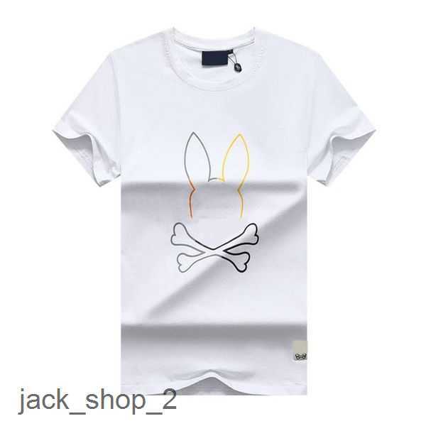 

Men's T-shirts New Plus Size Mens t Shirt Summer Fashion Psycho Bunny Print Short Sleeve Casual Polos Breathable Brand Top 3xlubhi 8
