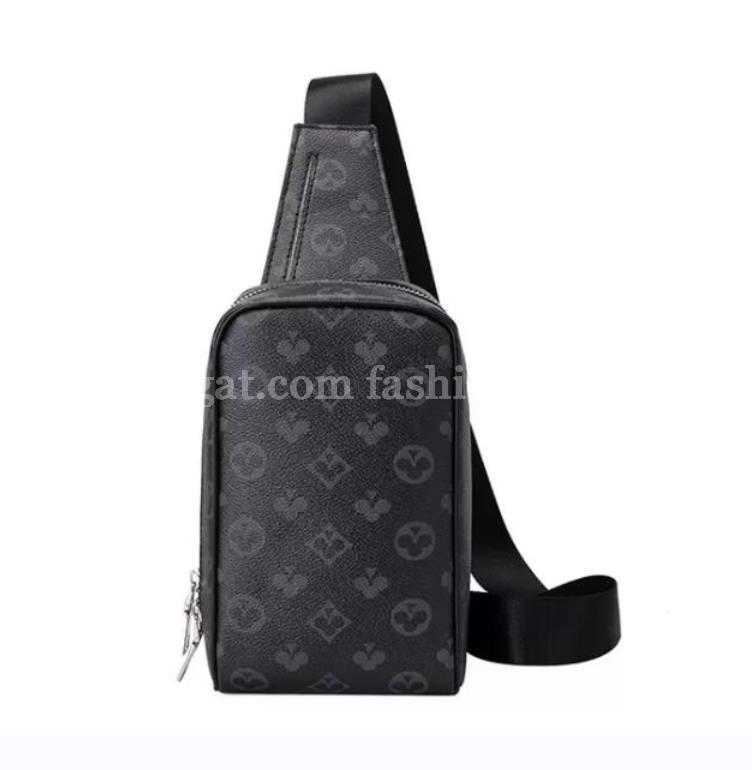 

Designers AVENUE Luxury Sling Shoulder Bag Mini Men Crossbody Chest Bags Louiseities Viutonities Leather Sporty Outdoor Purse Wallet, Black plaid