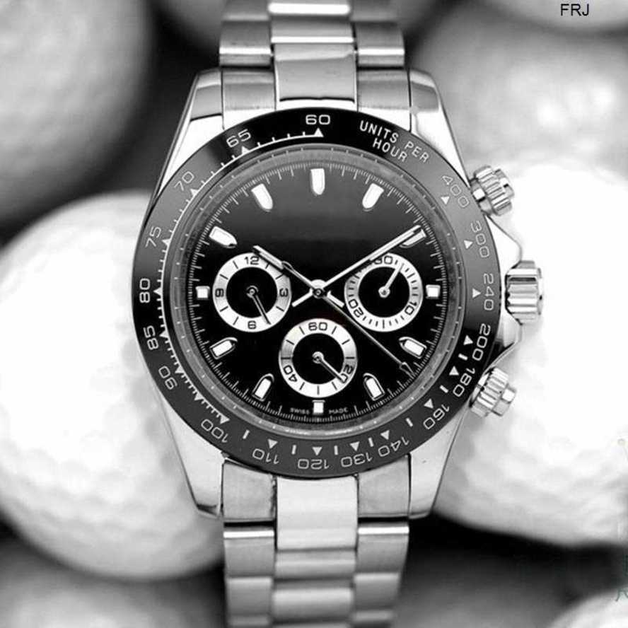 

Luxury Mens Watch Rolax Mechanical Automatic Men Es Day All Dial Working Pat Rizzi Master Es Movement Montre De Luxe Frj