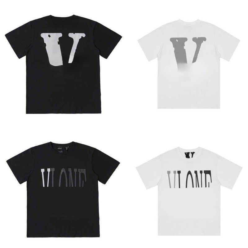 

2023 Spring And Summer Men And Womens T-shirt Versatile Tee Letter Print Tops, White
