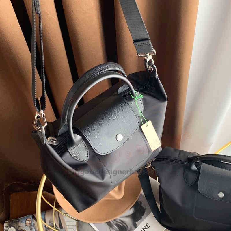 

High quality wholesale Nylon Handbags Messenger 95% Off Thick Bags Designer Should bolsas Women Horse Genuine Bolsas Leather Foldable Tote Waterproof Lc Sac, Red-25x23x16cm