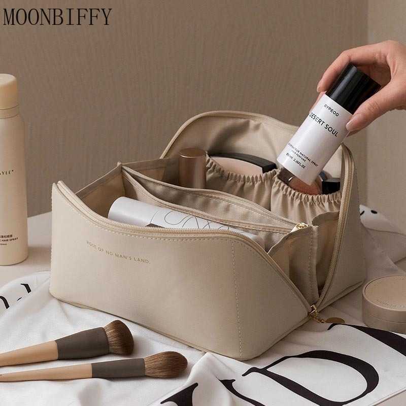 

Cosmetic Bags 2022 New Ins Largecapacity Portable Girl Makeup Bag Women Cosmetic Bag Toiletries Organizer Female Storage Makeup Cases Z0308