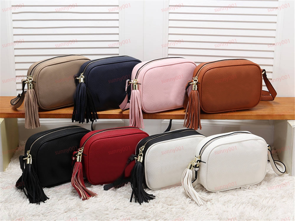 

Senior Cross Body Fashion Bags Wallet Handbags Tramp Purses Camera Bag Game Console Package Designer Tassels Beach Bag Stroll Pack, White