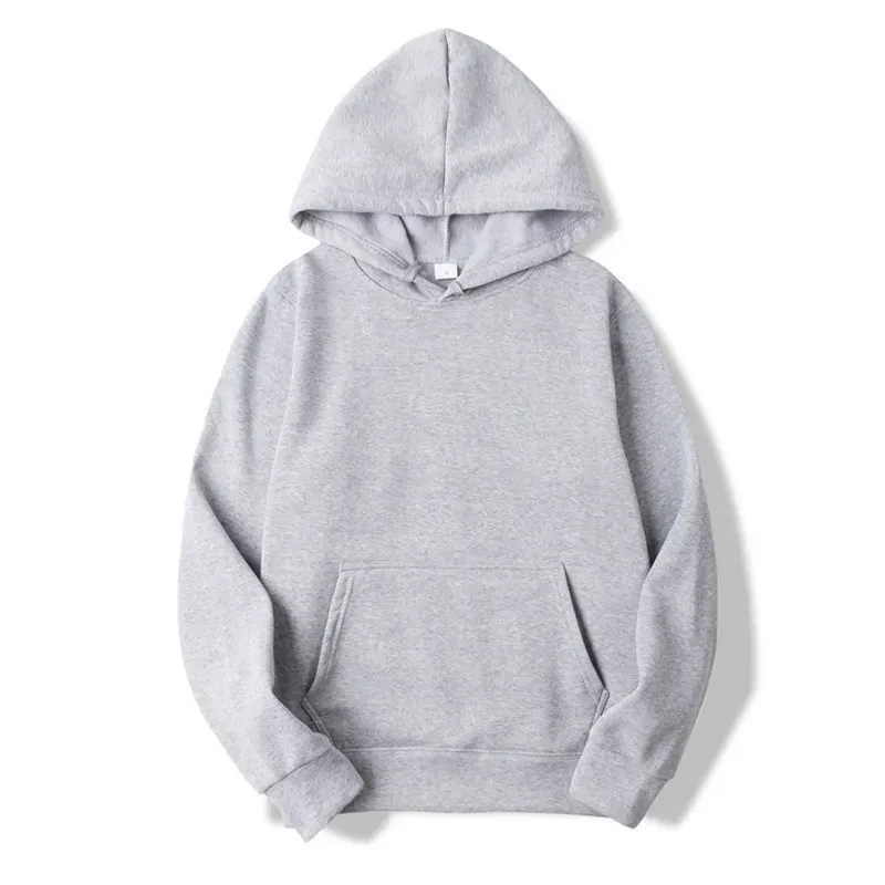 Sublimation Blank Hoodies White Hooded Sweatshirt for Women Men Letter Print Long Sleeve Shirts for DIY Polyester