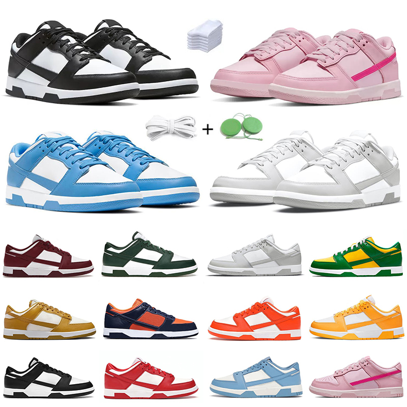 

Men Women Shoes Sneakers Panda White Black University Red UNC Triple Pink Syracuse Grey Fog Coast Laser Orange Photon Dust Mens Dunks Low Trainers Sports Shoe Gai, Color#15
