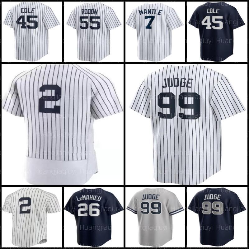 

Aaron Judge Baseball Jersey Gerrit Cole Anthony Rizzo Gleyber Torres Derek Jeter DJ LeMahieu 28 Josh Donaldson Giancarlo Stanton Tim Locastro Luke Voit, Men jersey