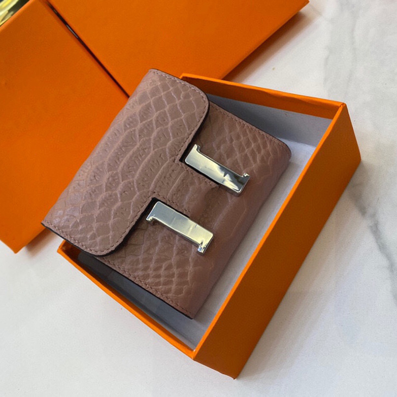 

Luxury Women Designer Wallets Fashion Caviar Cowhide Cardholder Casual Coin Pocket Man Purse Bag Card Holder Mens Trifold Wallet 2303096BF, H#pink