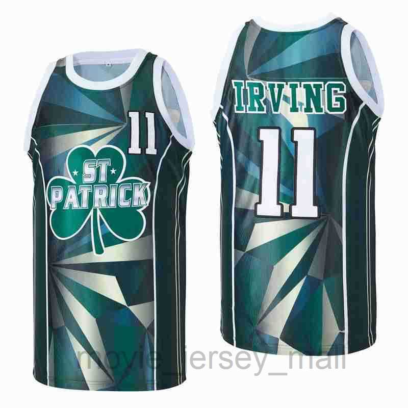 

Movie Basketball Jerseys 11# Kyrie Irving Clover Alternate Jersey Mens Size S-XXL 001, As picture