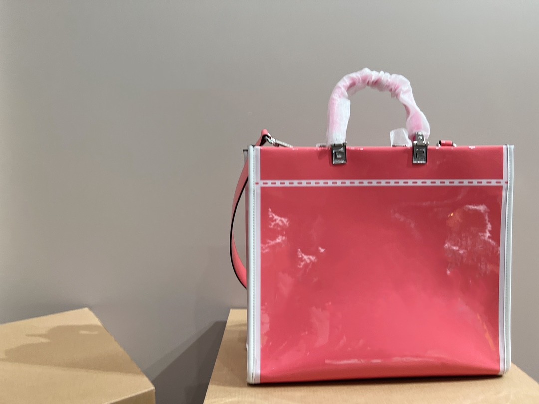 

Luxury Designer Woman Shoulder Bag Tote Shopping bags handbag purse date code serial number flowers fashion on the go sunshine Patent Leather bag