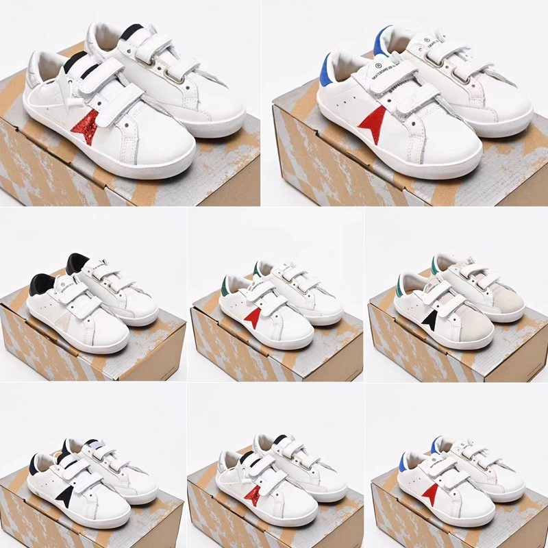 

Kids Shoes Designer Italy Brand goldens gooses Sneakers kid Casual Shoe Golden children youth Sequin Classic White Do-old Dirty Super star boy girl Sneaker