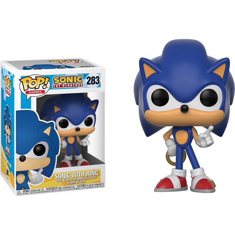 

FUNKO POP Sonic Hedgehog 283 Hand-made Doll Model Toy Ornament Anime Hand-made