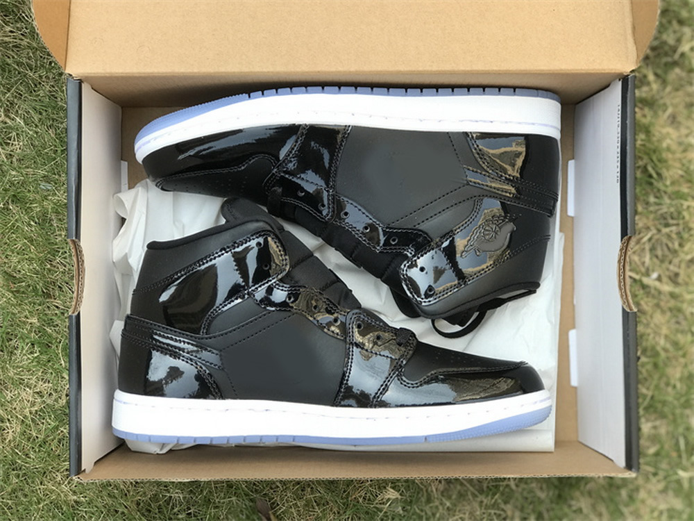 

Shoes 1 1s Man women Mid Space Jams Black Blue White Dv1308-004 Og, #1