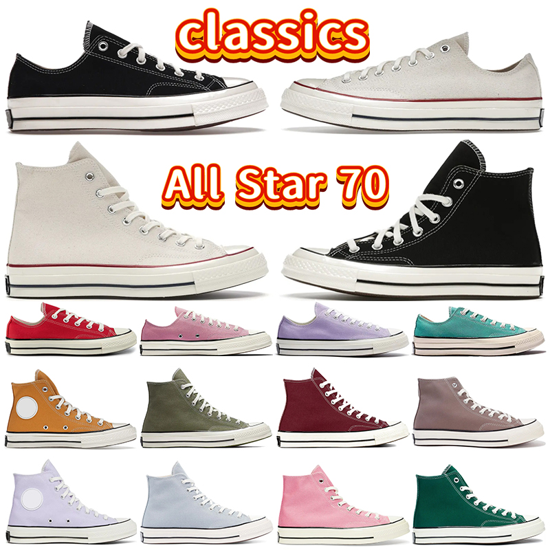 

classics canvas men women Casual Shoes Chucks All Star 70 High low Flats Ox Black White Red Sunflower Midnight Clover Moonstone Violet Mens Womens 1970 Sneaker, 07 ox chateau rose