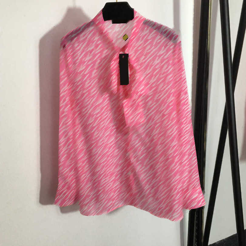 

23ss designer brand women shirts Long-sleeved shirts all logo print butterfly Bow tie fashion High quality womens clothing a1