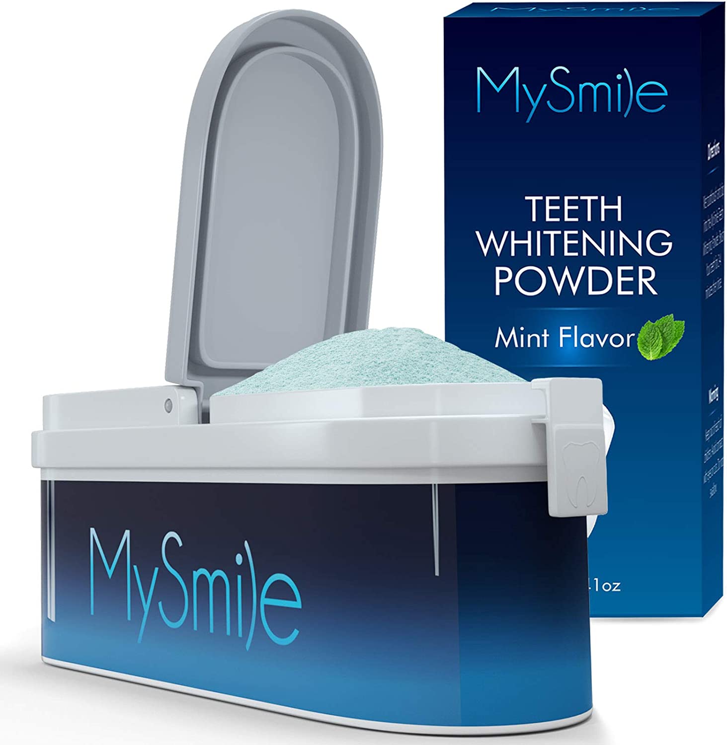 

MySmile Teeth Whitening Powder for Tooth Whitening, Toothpaste Powder Teeth Whitener, Enamel Safe Whitening Tooth Powder