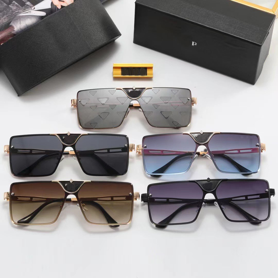 

Various sunglasses for men designer sun glasses for women square polarized sunglass eyewear traveling outdoor goggle eyeglasses Triangular Signature letters