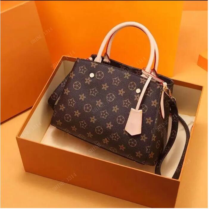 

luxury designer Handbags Genuine Leather handbags Bags Purses High Quality Ladies Shoulder Bag Cross body Brown flower 41055 41056 41057 Louiseity Bags Viutonity, No bag