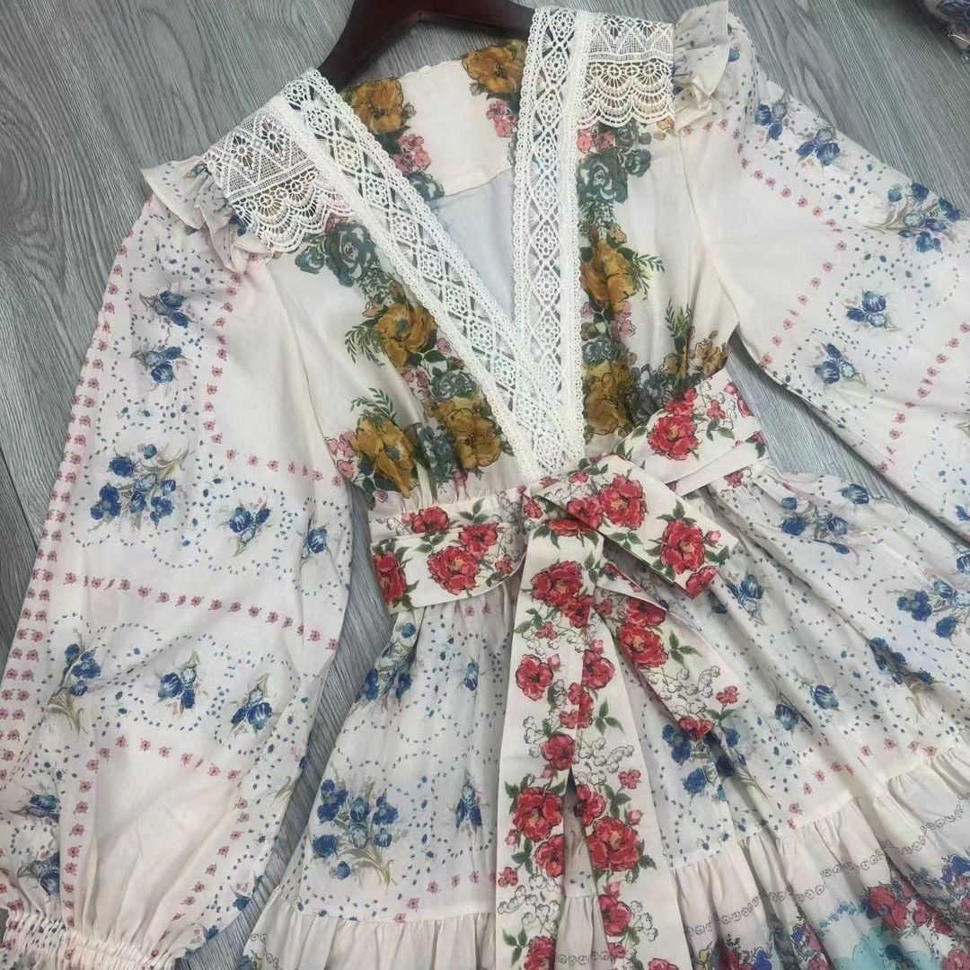 

23ss Designer brand women skirt Womens high-end quality dress Printing Cake skirt high-quality womens clothing a1, Decor