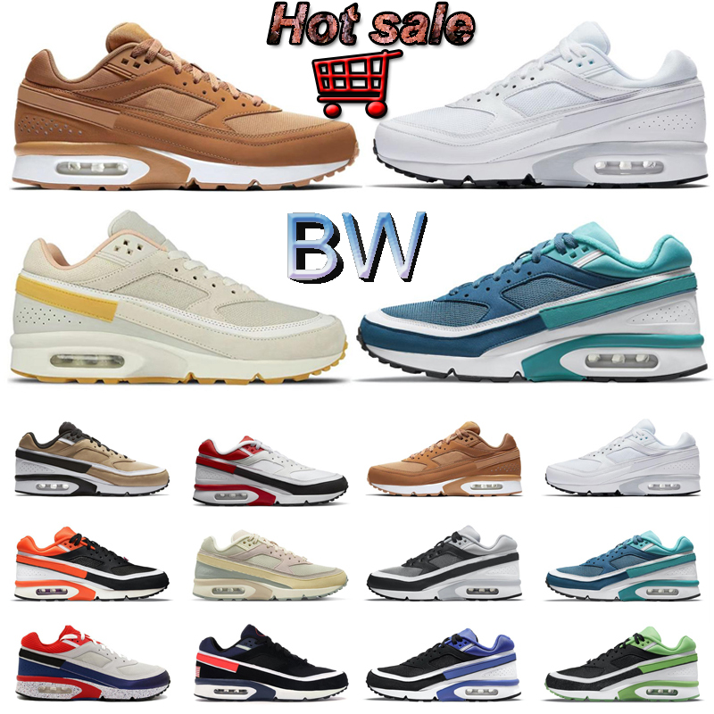 

2023 Authentic BW Mens Women Running Shoes Airmaxs BWS Designer Sneakers Marina Grey Navy Persian violet Rotterdam White Pure Platinum rainers Sports size 36-45, Midnight navy