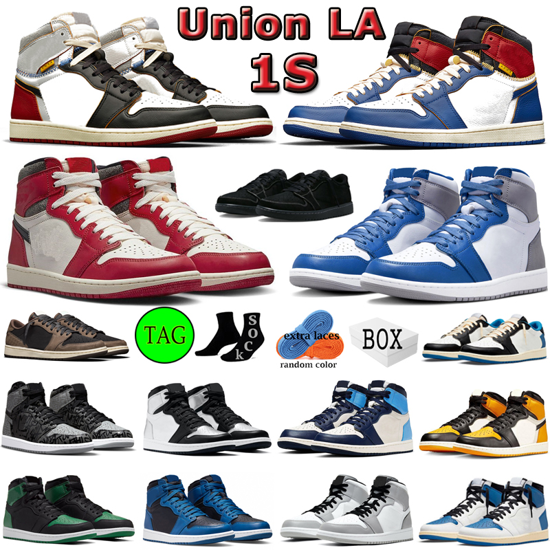 

Designer basketball shoes 1 1s men women Free shipping high Travis Scott Low Concord Dio Pine Green University Blue Court Purple outdoor sneakers with box EUR 36-46, #45 homage to home