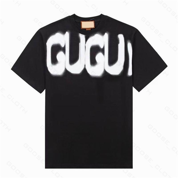 

Tees Clasical t shirt 23 Summer Shirts Men Women Letter Printed Casual Mens Top Men Fashion Tees Streetwear Apparel 2 Colors M-XXXL H21