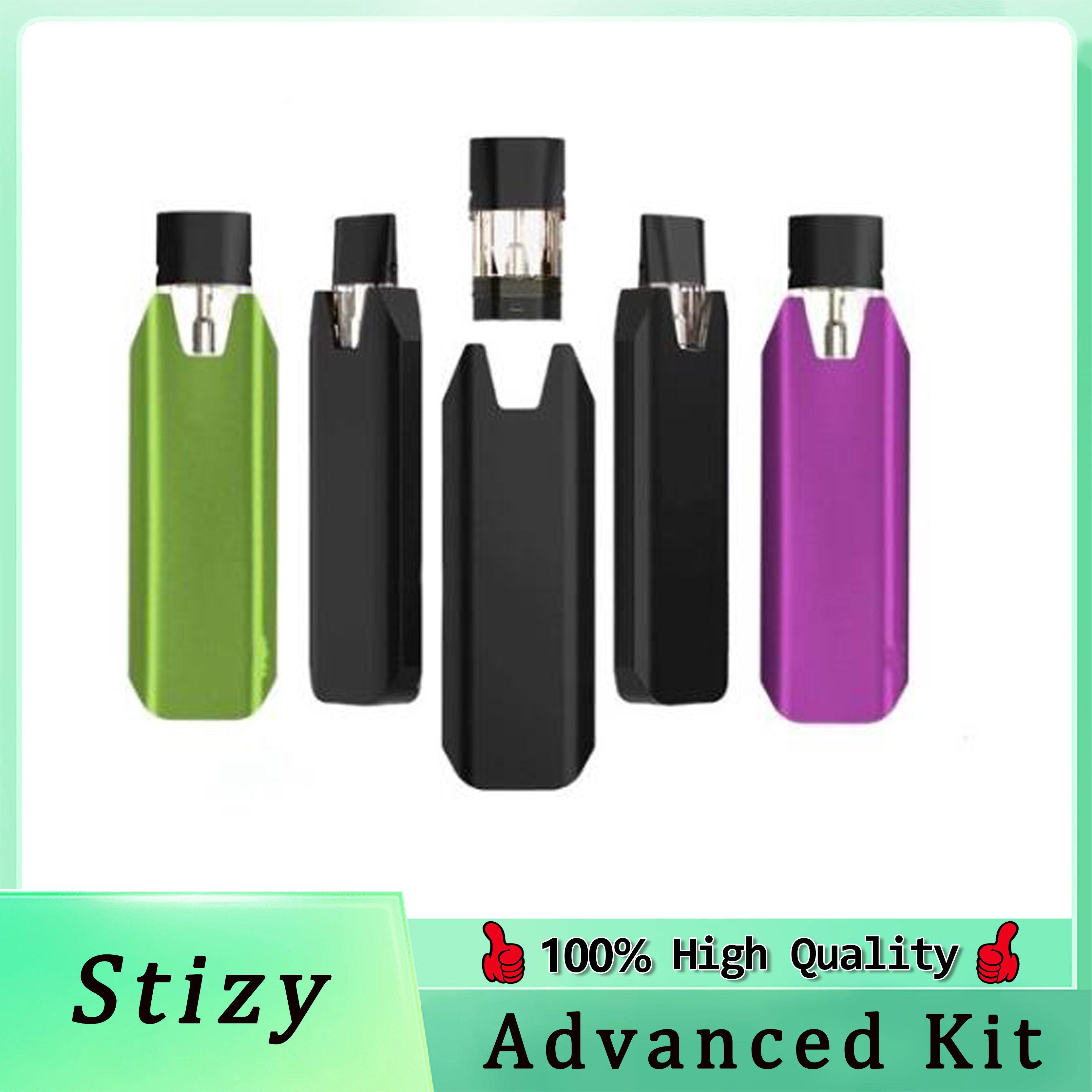 

Stizy advanced kit E-cigarette Kits 550mAh Rechargeable Battery USB Charging Cable
