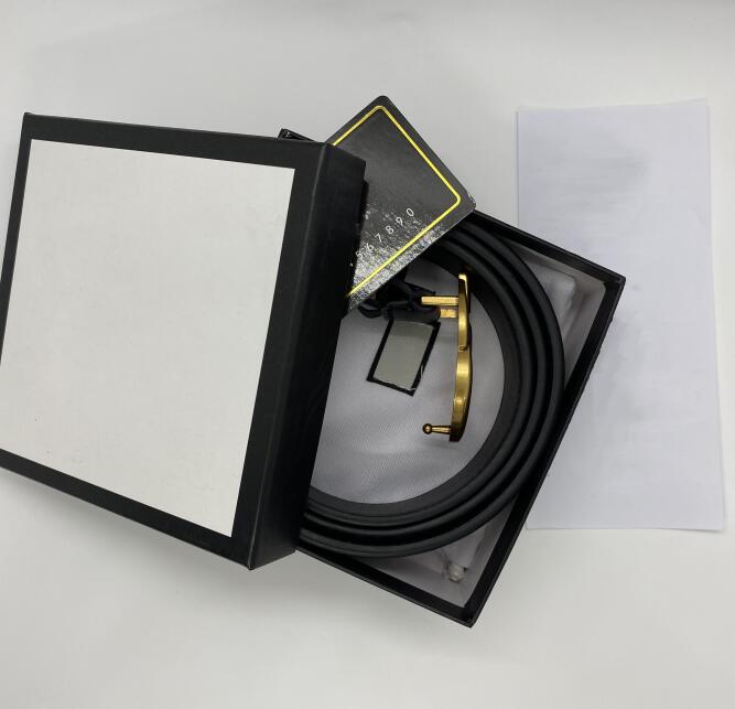 

Fashion Classic belt Men Designer Belts Womens Mens Casual Letter Smooth Buckle Luxury Belt 20 colors Width 2.0cm 3.4cm 3.8cm With box, Belt and box