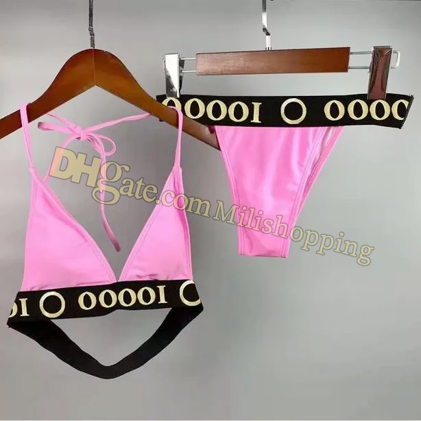 

Designer Swimwear Bikini Top Fashion Sexy Bikinis Womens Swimwear Designer Onepiece Swimsuit 2023 Summer Letter Swimwears Girls Printing Beach Party Bikini Size S, #8