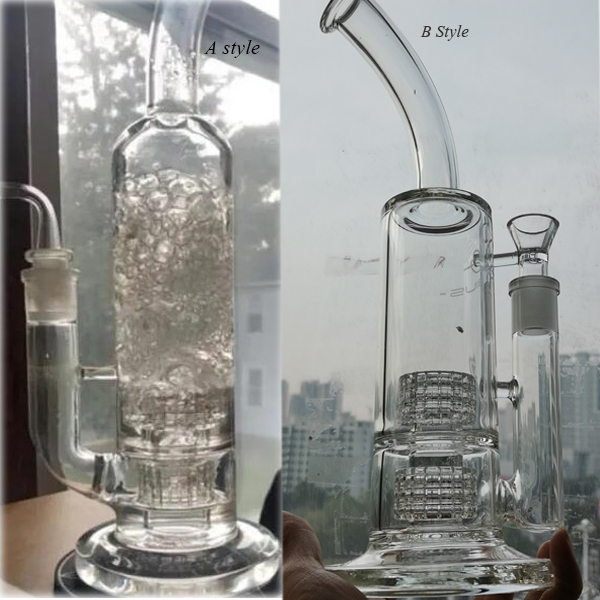 

New Mobius Matrix perc Hookahs Bong Shisha recycler oil rigs heady glass water bongs smoking glass pipes unique With 18mm Bowl