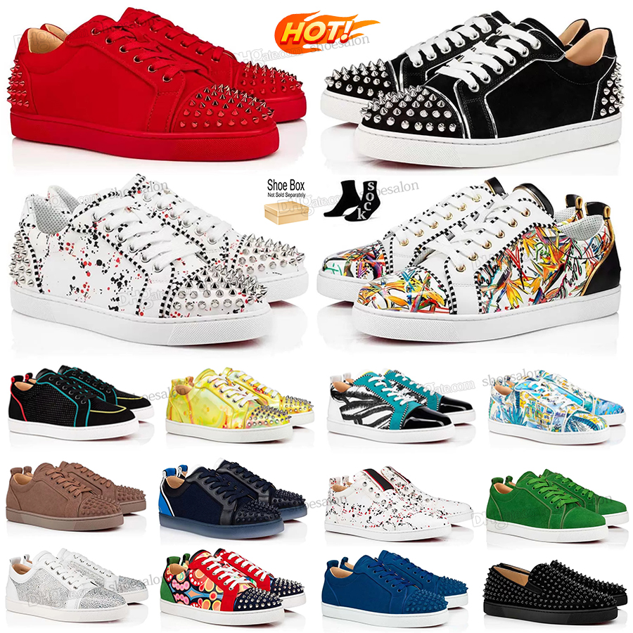 

Boots Platform Designer Low Red Bottoms Casual Shoes Sneakers Dhgate Women Mens loafers Spikes Party Flat Big Suede Leather Vintage Trainers Christian Louboutin, 11